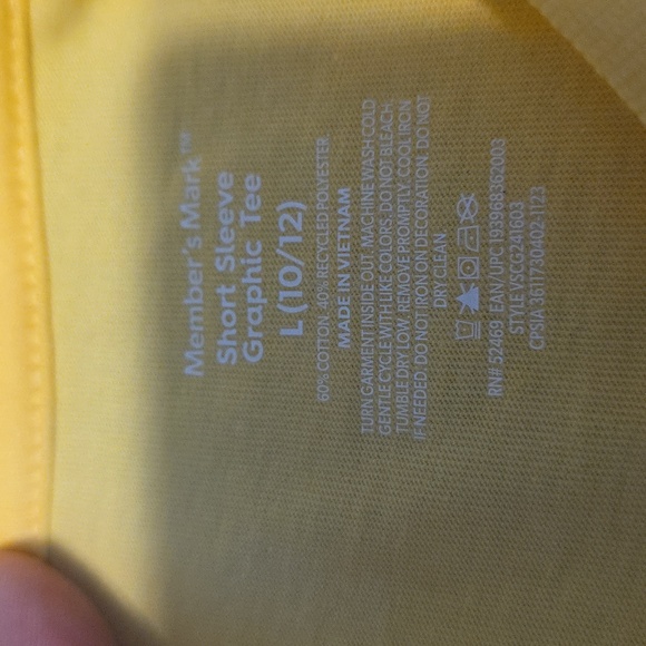 Sunny Yellow 'Just Be Kind' Kids T-Shirt - Picture 3 of 8